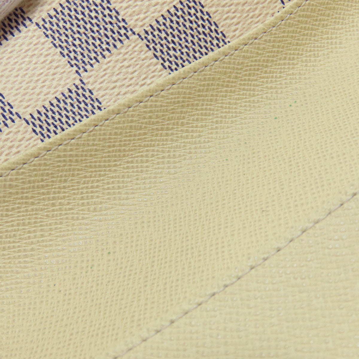 LOUIS VUITTON Bifold Wallet M63020 Damier canvas white Portefeuille Josephine Women Used