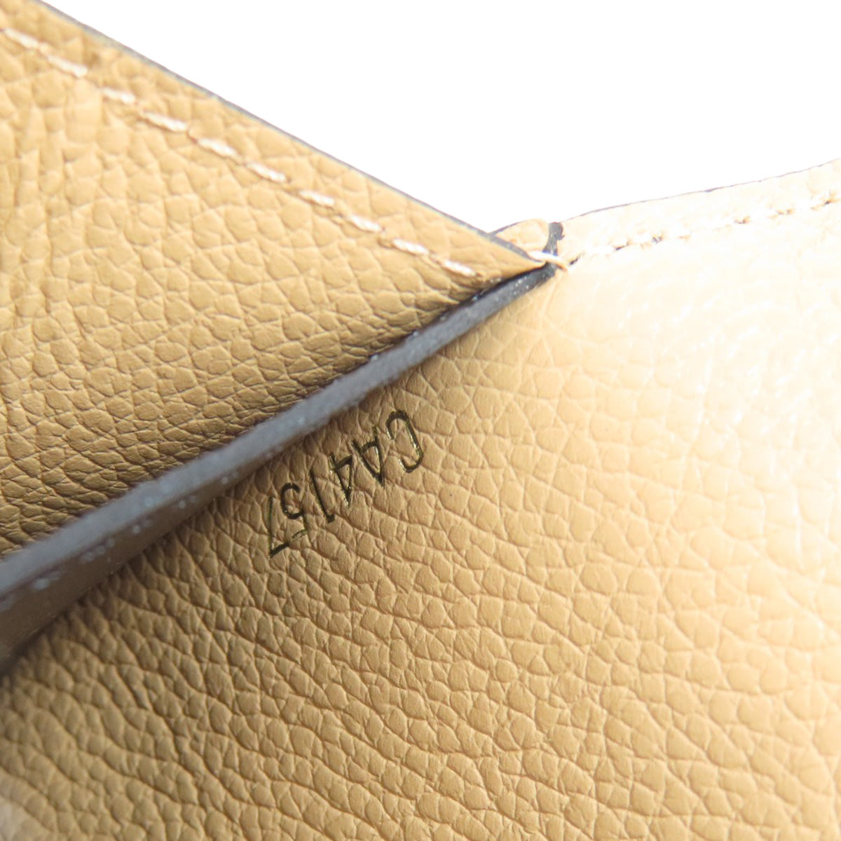 LOUIS VUITTON Bifold Wallet M62369 Ann Platt black Portefeuille Emily Women Used