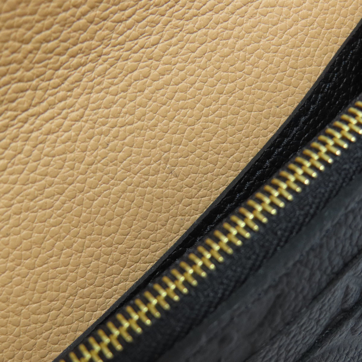LOUIS VUITTON Bifold Wallet M62369 Ann Platt black Portefeuille Emily Women Used