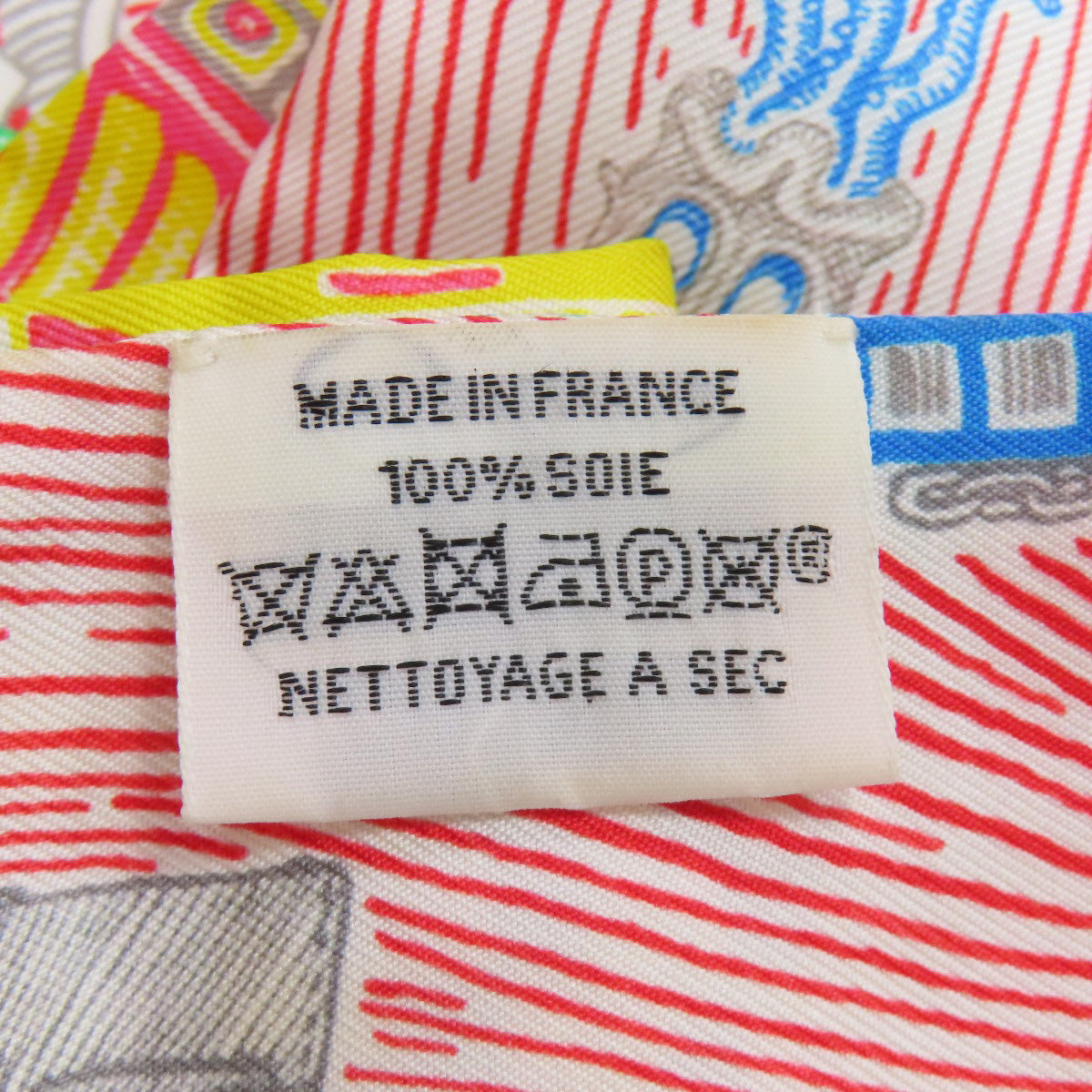 HERMES scarf silk multicolor Twilly Women Used