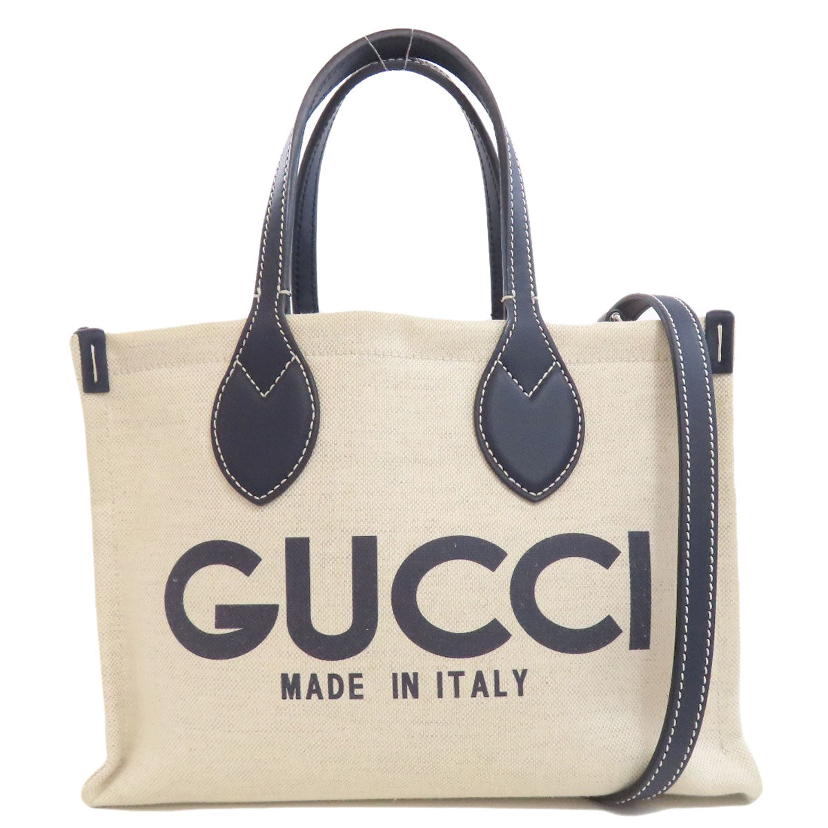 GUCCI Handbag 772144 canvas beige Japan exclusive GUCCI print mini 2WAY