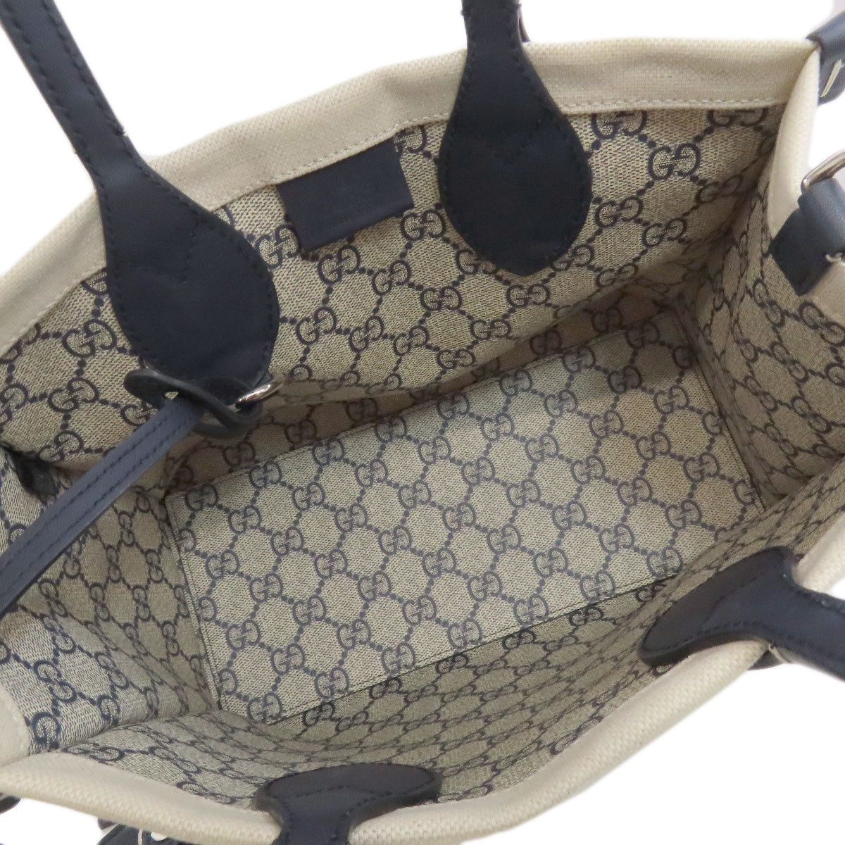 GUCCI Handbag 772144 canvas beige Japan exclusive GUCCI print mini 2WAY