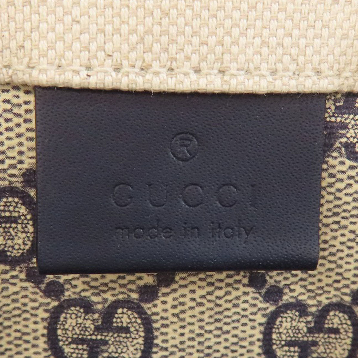 GUCCI Handbag 772144 canvas beige Japan exclusive GUCCI print mini 2WAY