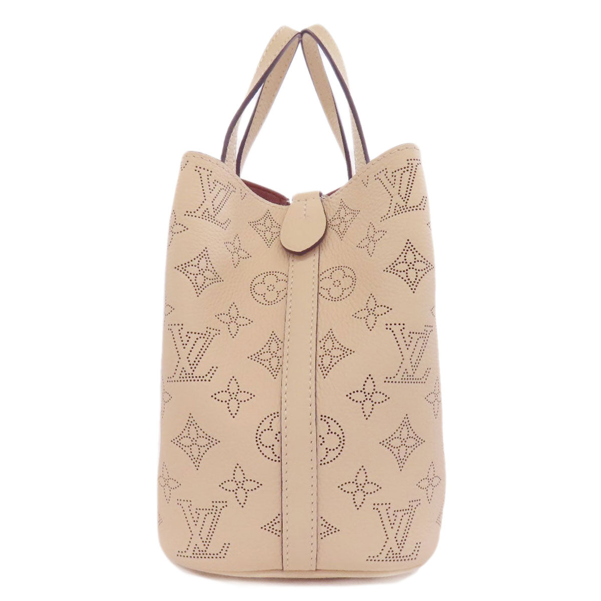 LOUIS VUITTON Handbag M21909 Mahina leather beige Blossom PM Women Used