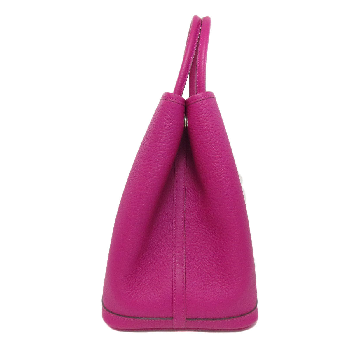 HERMES Tote Bag Negonda pink Garden Party PM SilverMetal Women Used