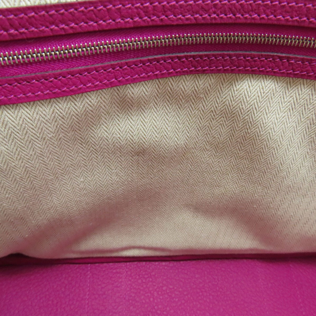 HERMES Tote Bag Negonda pink Garden Party PM SilverMetal Women Used