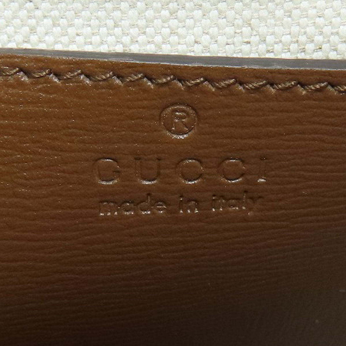 GUCCI Sling bag 696016 PVC Brown GG Supreme Women Used