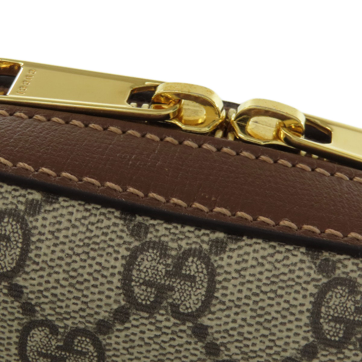 GUCCI Sling bag 696016 PVC Brown GG Supreme Women Used