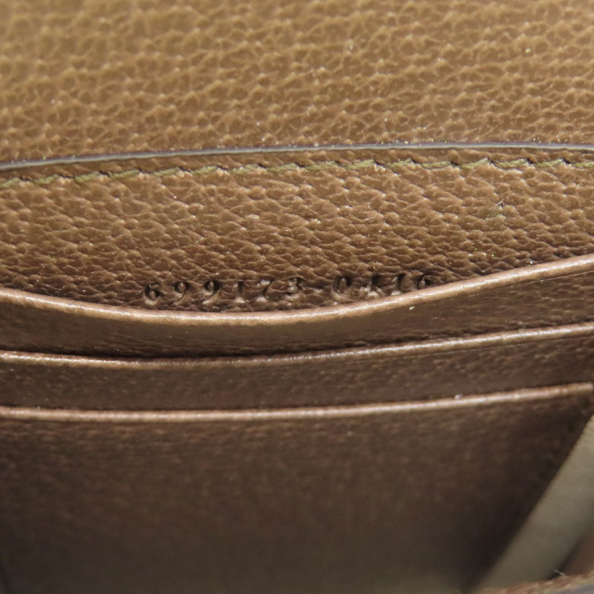 GUCCI Shoulder Bag 699173 PVC beige Ofidia Women Used