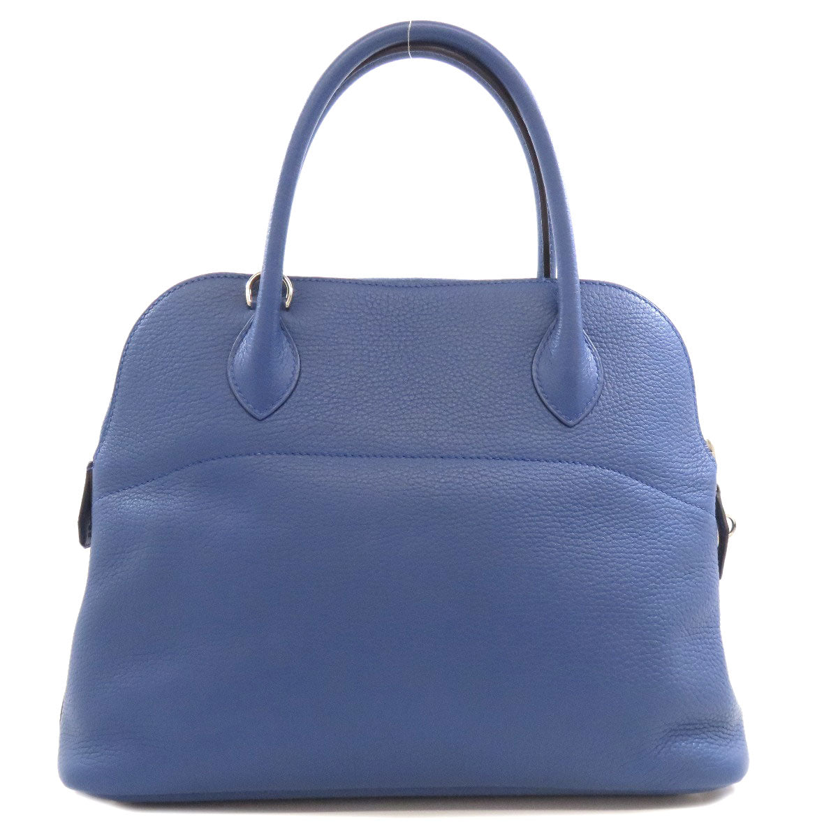 HERMES Handbag Taurillon Clemence blue Bolide 31 SilverMetal Women Used