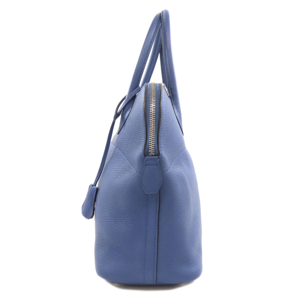HERMES Handbag Taurillon Clemence blue Bolide 31 SilverMetal Women Used