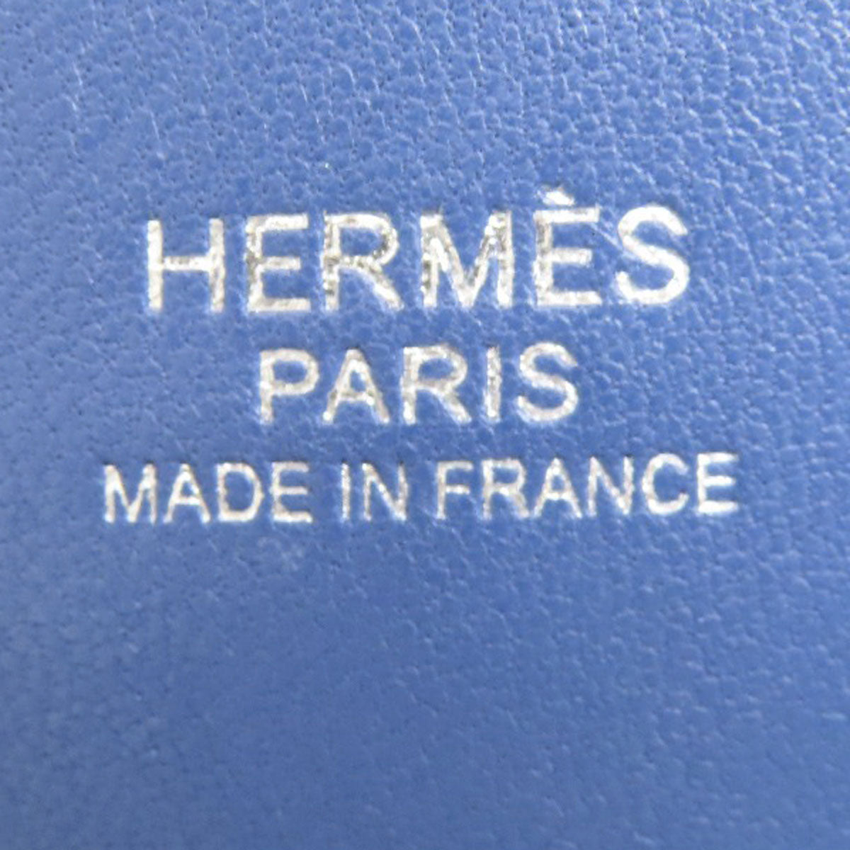 HERMES Handbag Taurillon Clemence blue Bolide 31 SilverMetal Women Used