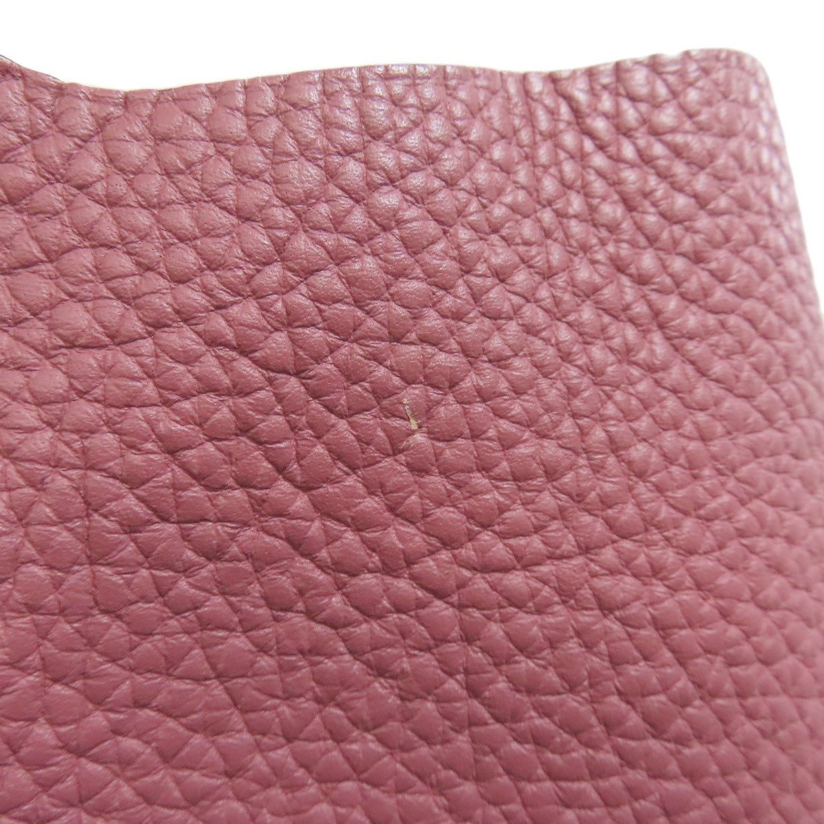 HERMES Handbag Taurillon Clemence pink Picotin Lock MM SilverMetal