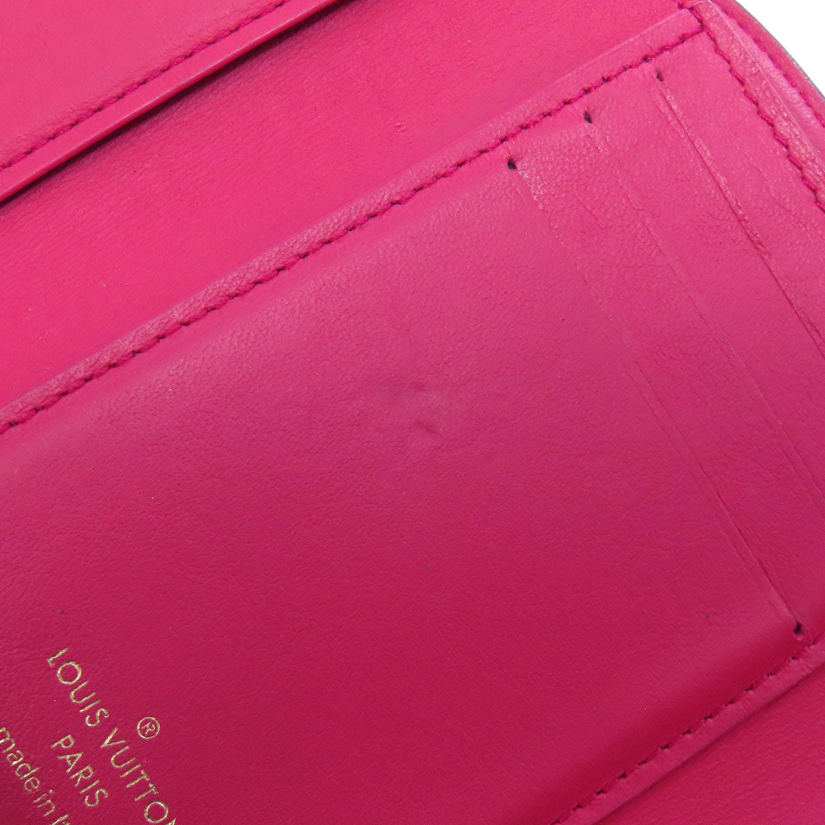 LOUIS VUITTON Bifold Wallet M69176 leather black Portefeuille LV Pont Neuf Women Used