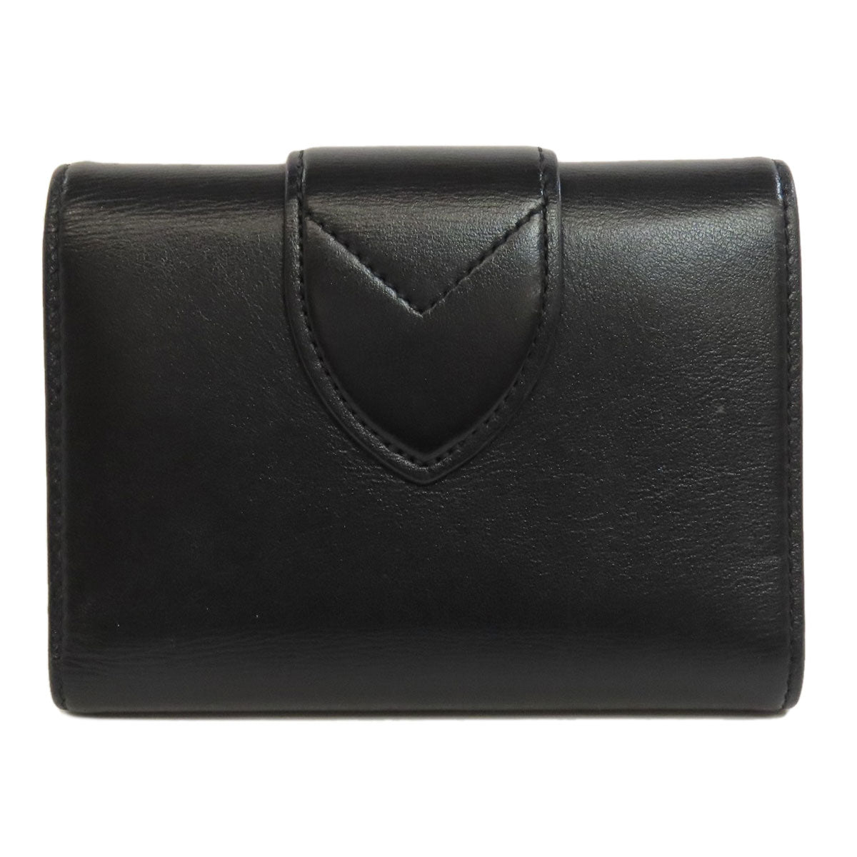 LOUIS VUITTON Bifold Wallet M69176 leather black Portefeuille LV Pont Neuf Women Used