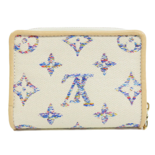 LOUIS VUITTON Bifold Wallet M83500 Monogram Jaguar white Portefeuille Lou Women Used