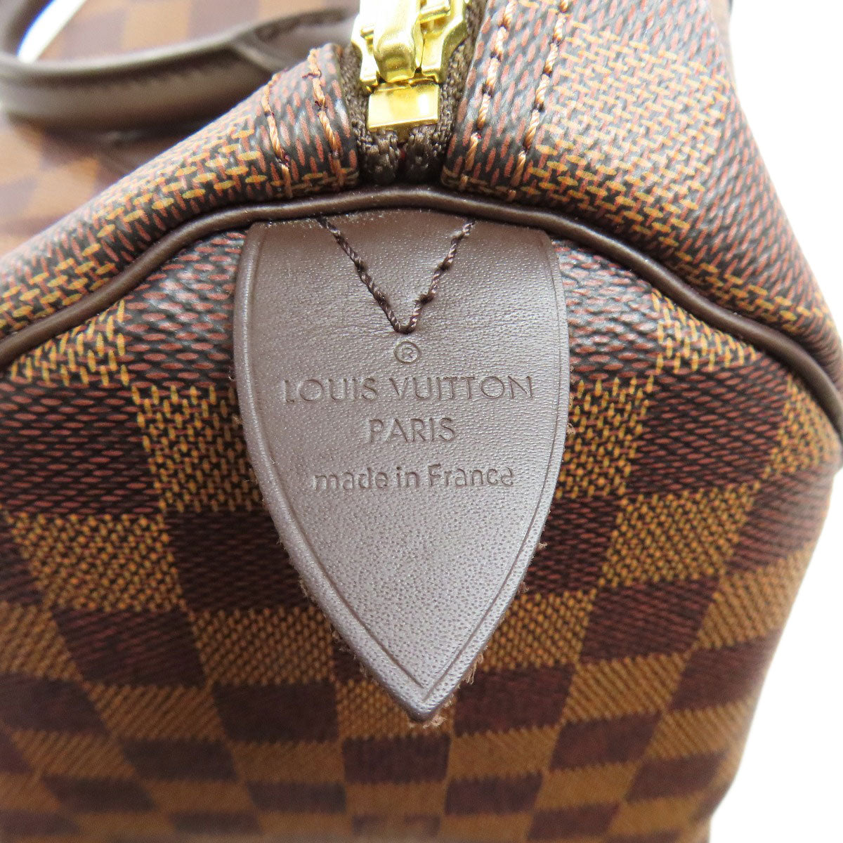 LOUIS VUITTON Boston Duffel bag N41363 Damier canvas Brown Speedy 35