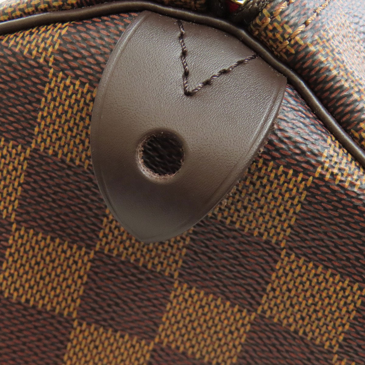LOUIS VUITTON Boston Duffel bag N41363 Damier canvas Brown Speedy 35