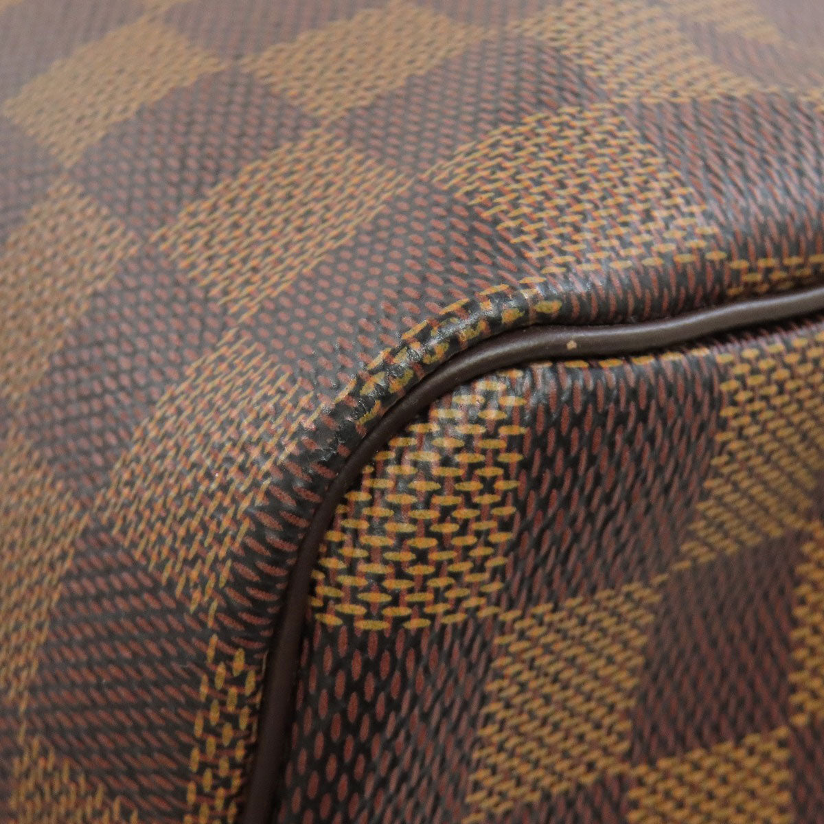 LOUIS VUITTON Boston Duffel bag N41363 Damier canvas Brown Speedy 35