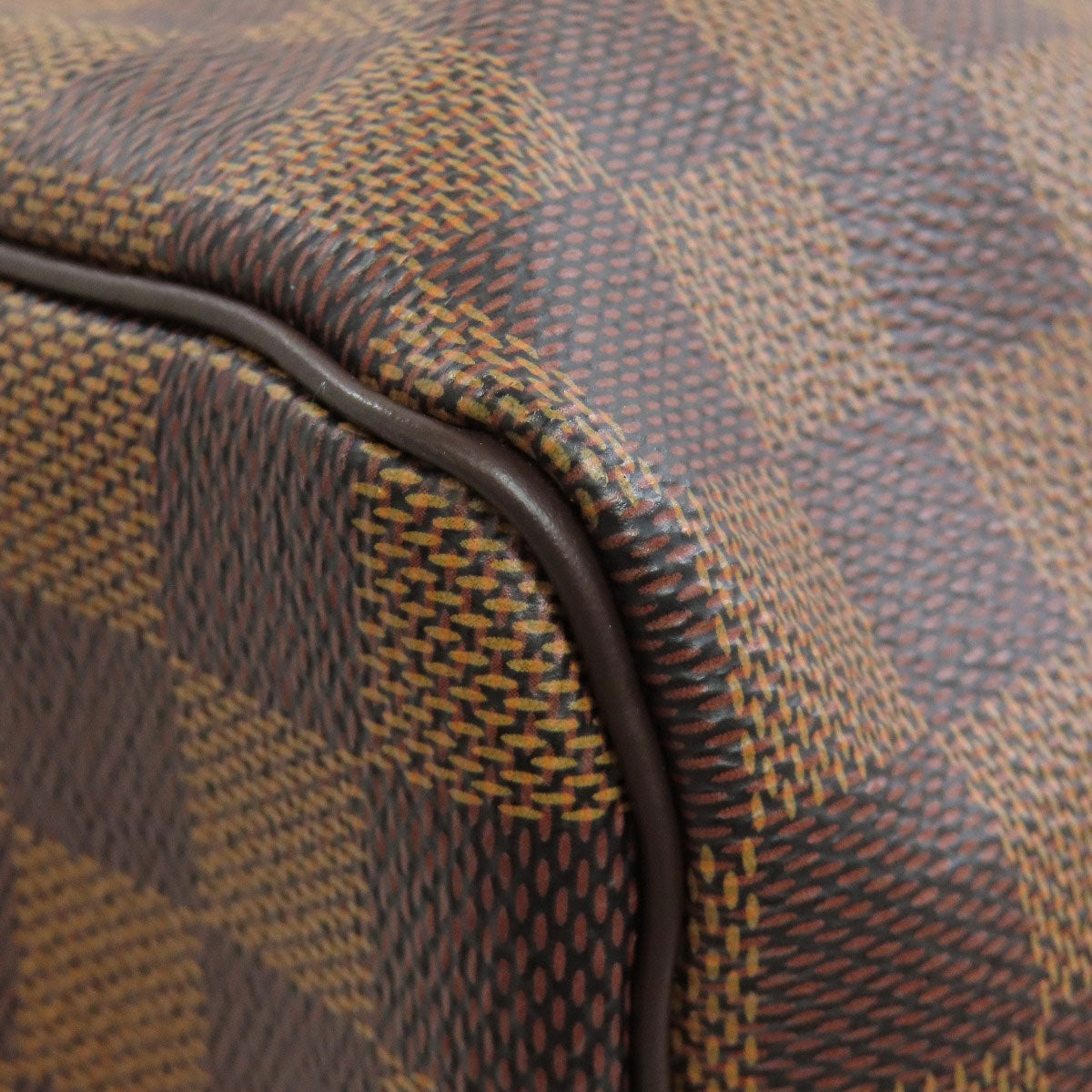 LOUIS VUITTON Boston Duffel bag N41363 Damier canvas Brown Speedy 35