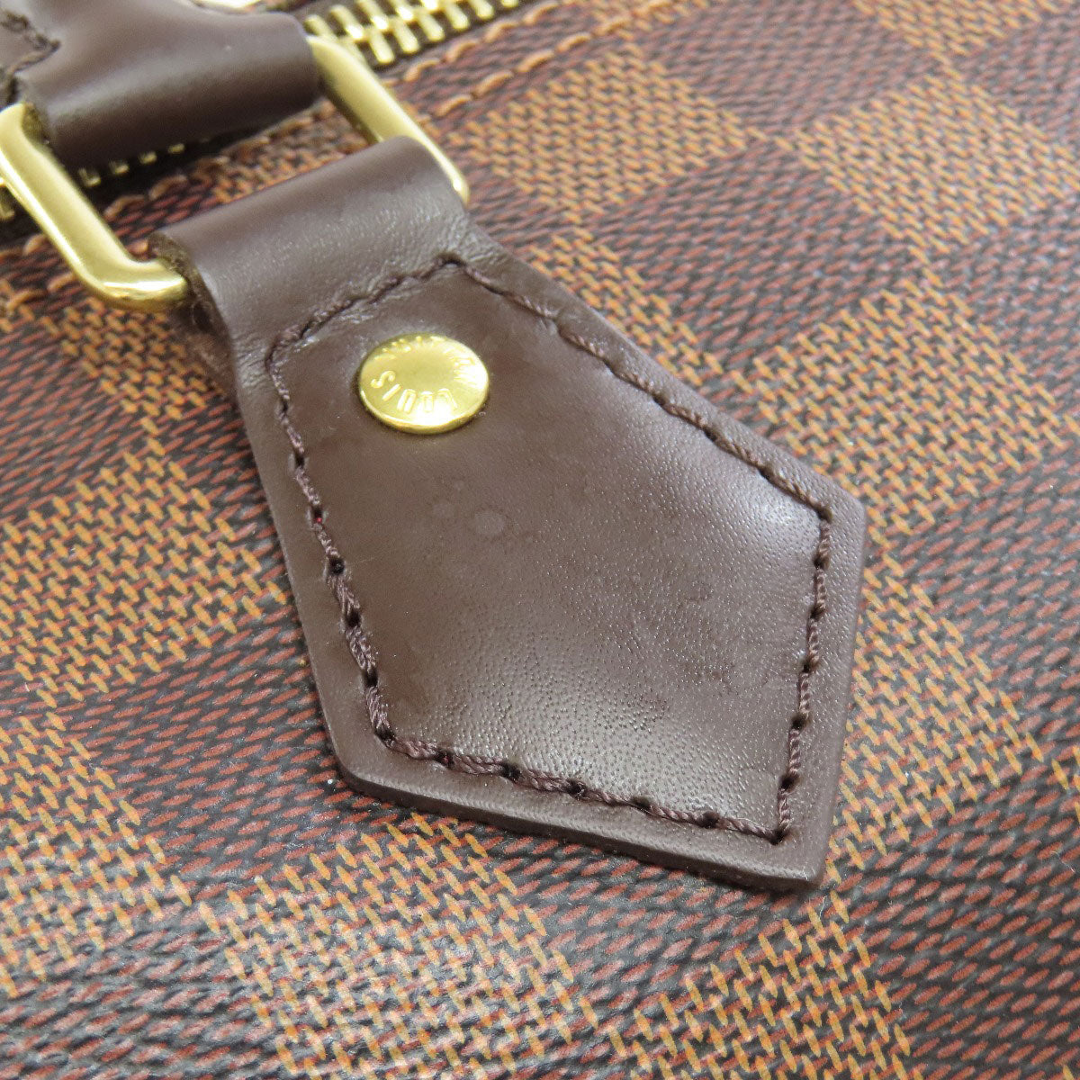 LOUIS VUITTON Boston Duffel bag N41363 Damier canvas Brown Speedy 35