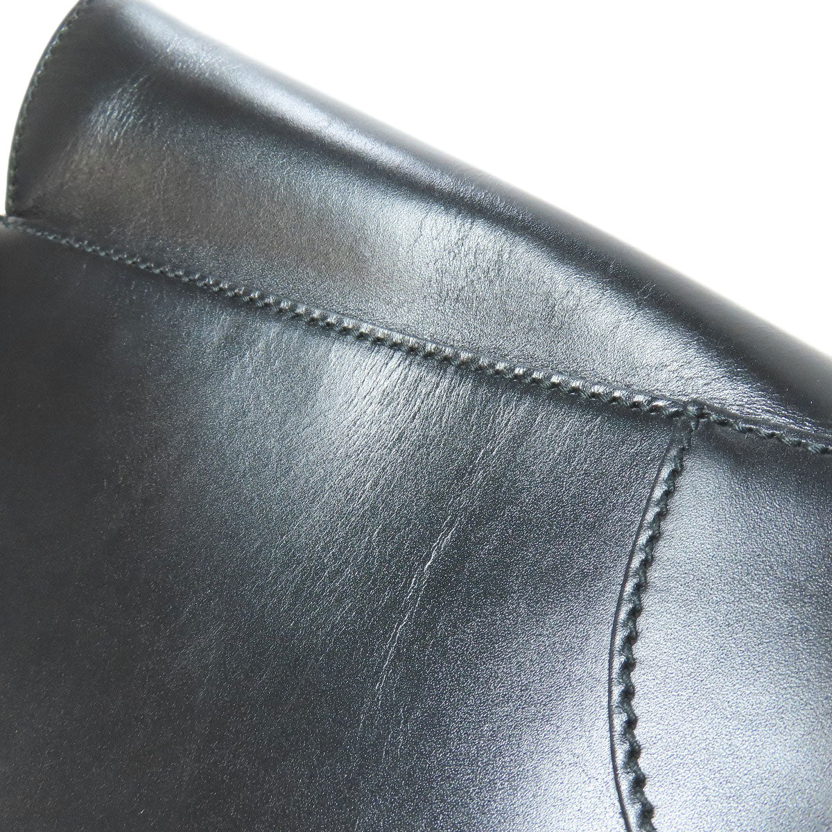 GUCCI Tote Bag 323652 leather black logo Women Used