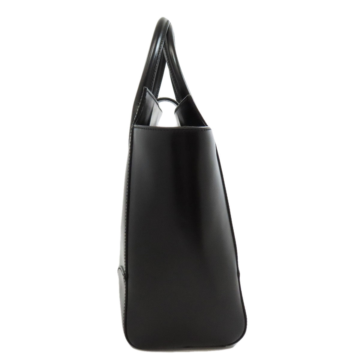 GUCCI Tote Bag 323652 leather black logo Women Used