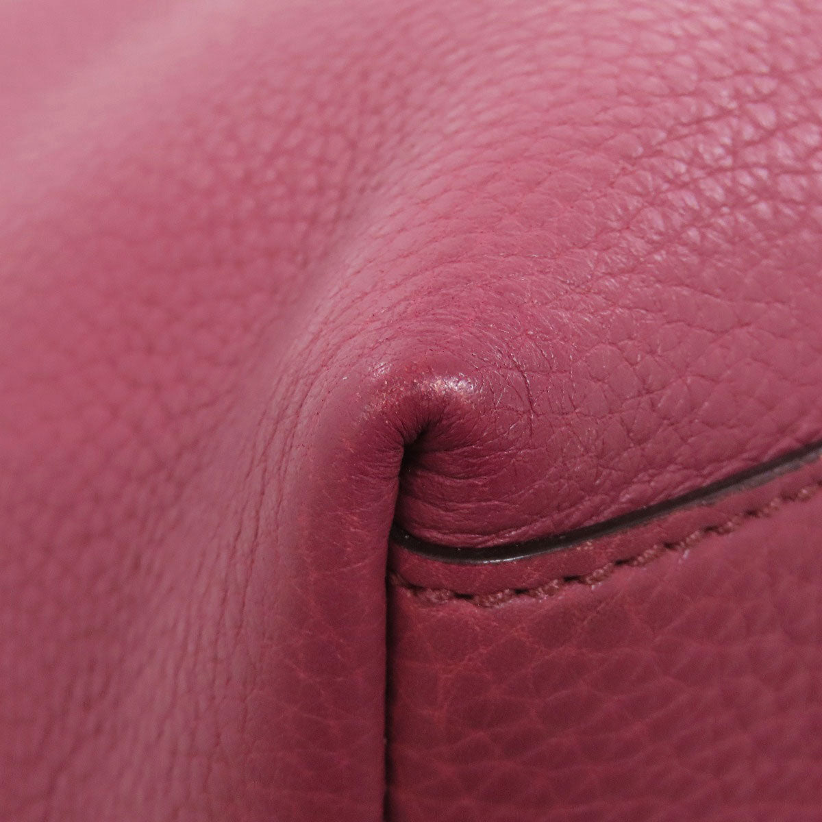 GUCCI Tote Bag 341508 leather pink Outlet 2WAY Women Used