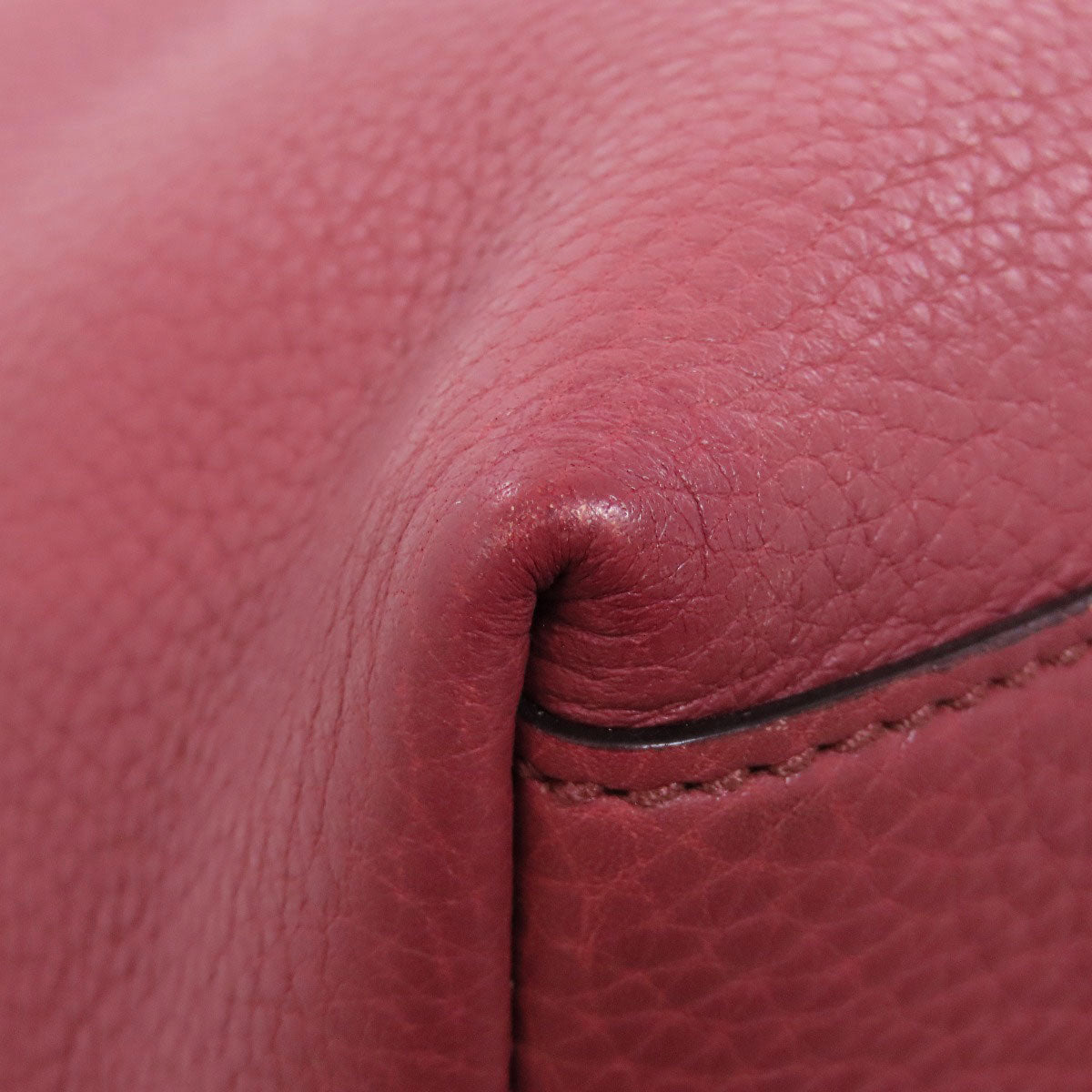 GUCCI Tote Bag 341508 leather pink Outlet 2WAY Women Used