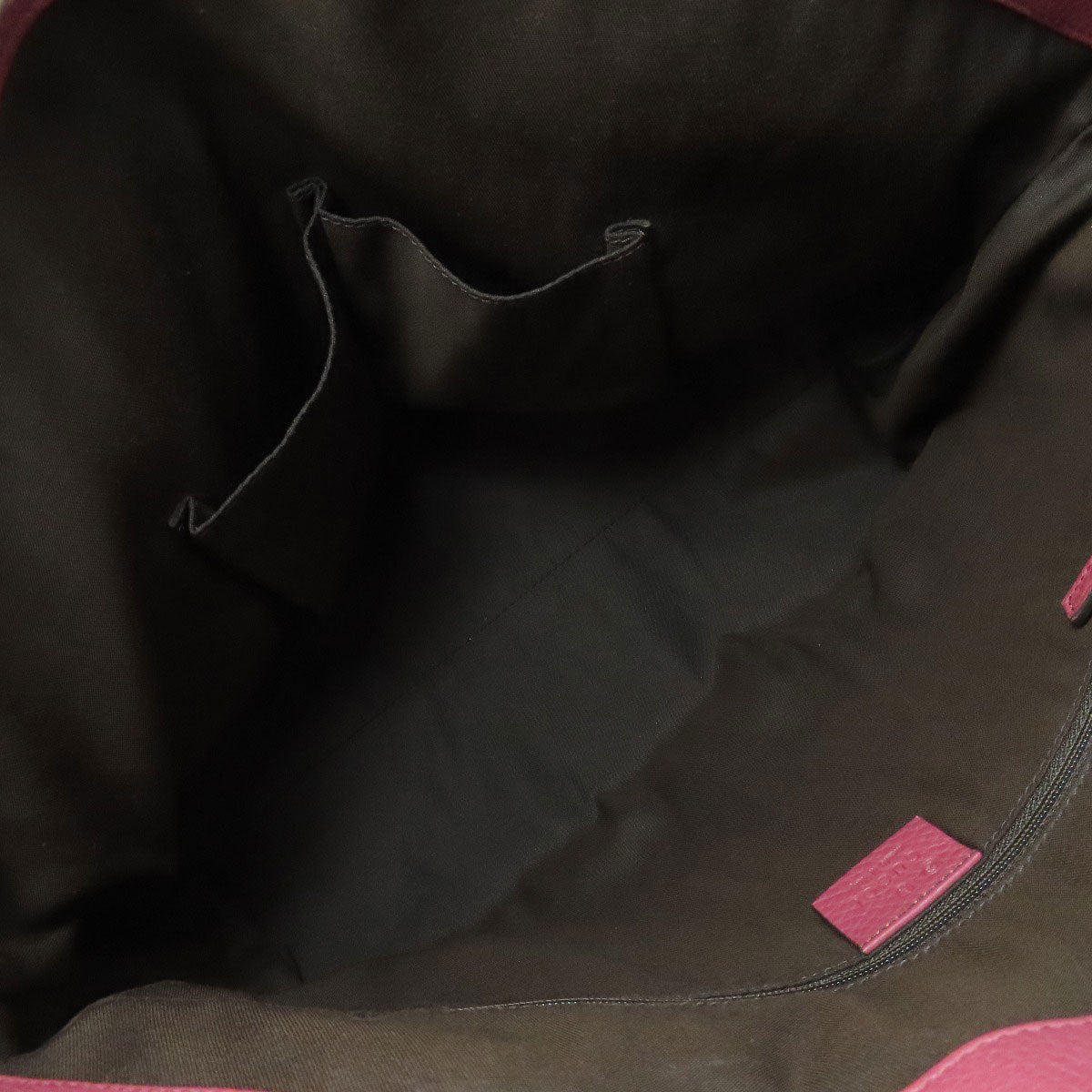 GUCCI Tote Bag 341508 leather pink Outlet 2WAY Women Used