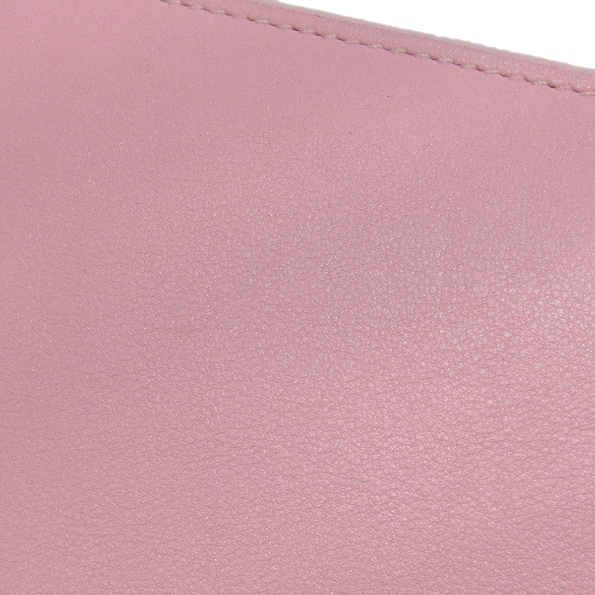 HERMES Long Wallet Purse Swift pink Azap Classic SilverMetal