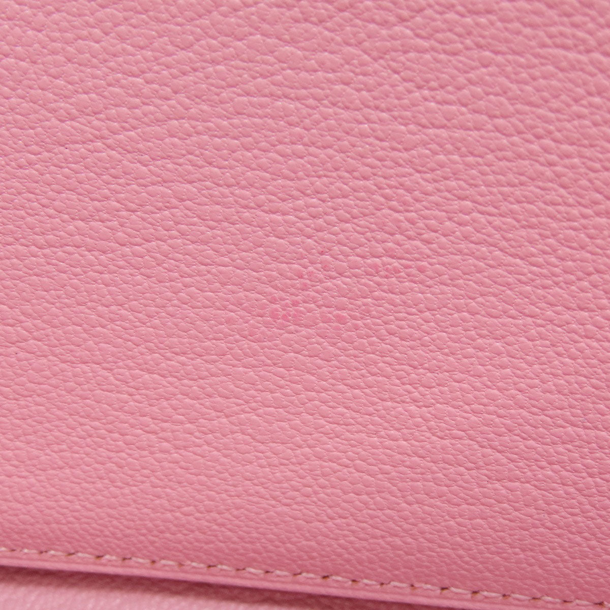 HERMES Long Wallet Purse Swift pink Azap Classic SilverMetal