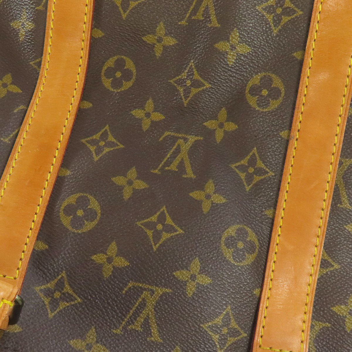 LOUIS VUITTON Boston Duffel bag M41424 Monogram canvas Brown Keepall 55 mens(Unisex) Used