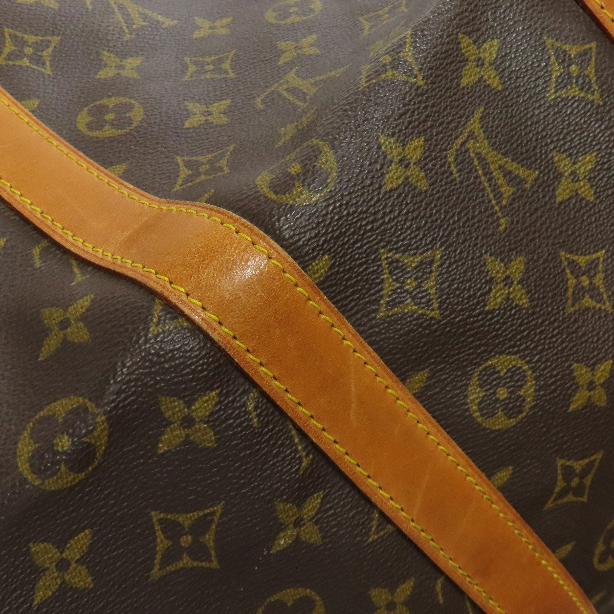 LOUIS VUITTON Boston Duffel bag M41424 Monogram canvas Brown Keepall 55 mens(Unisex) Used