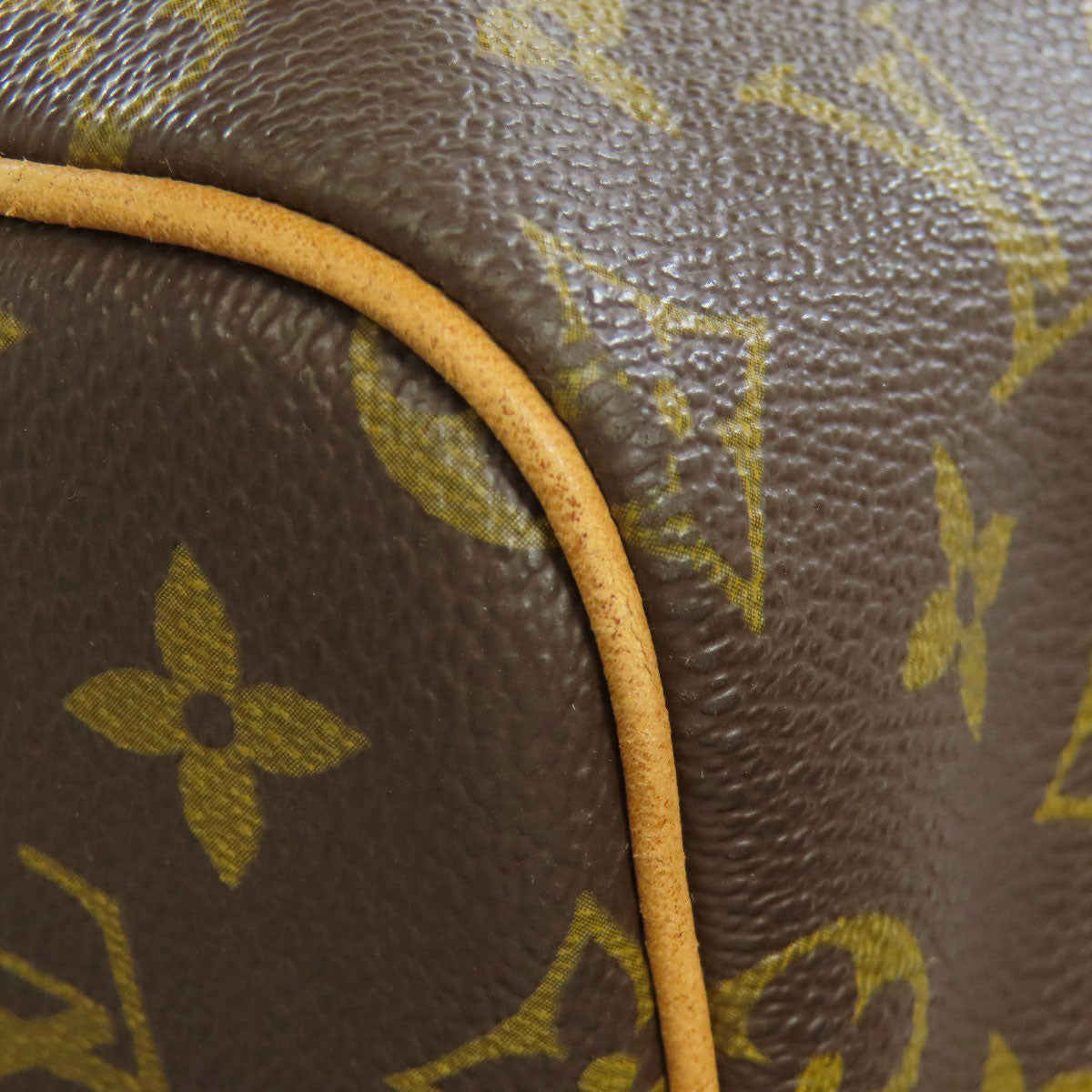 LOUIS VUITTON Boston Duffel bag M41424 Monogram canvas Brown Keepall 55 mens(Unisex) Used