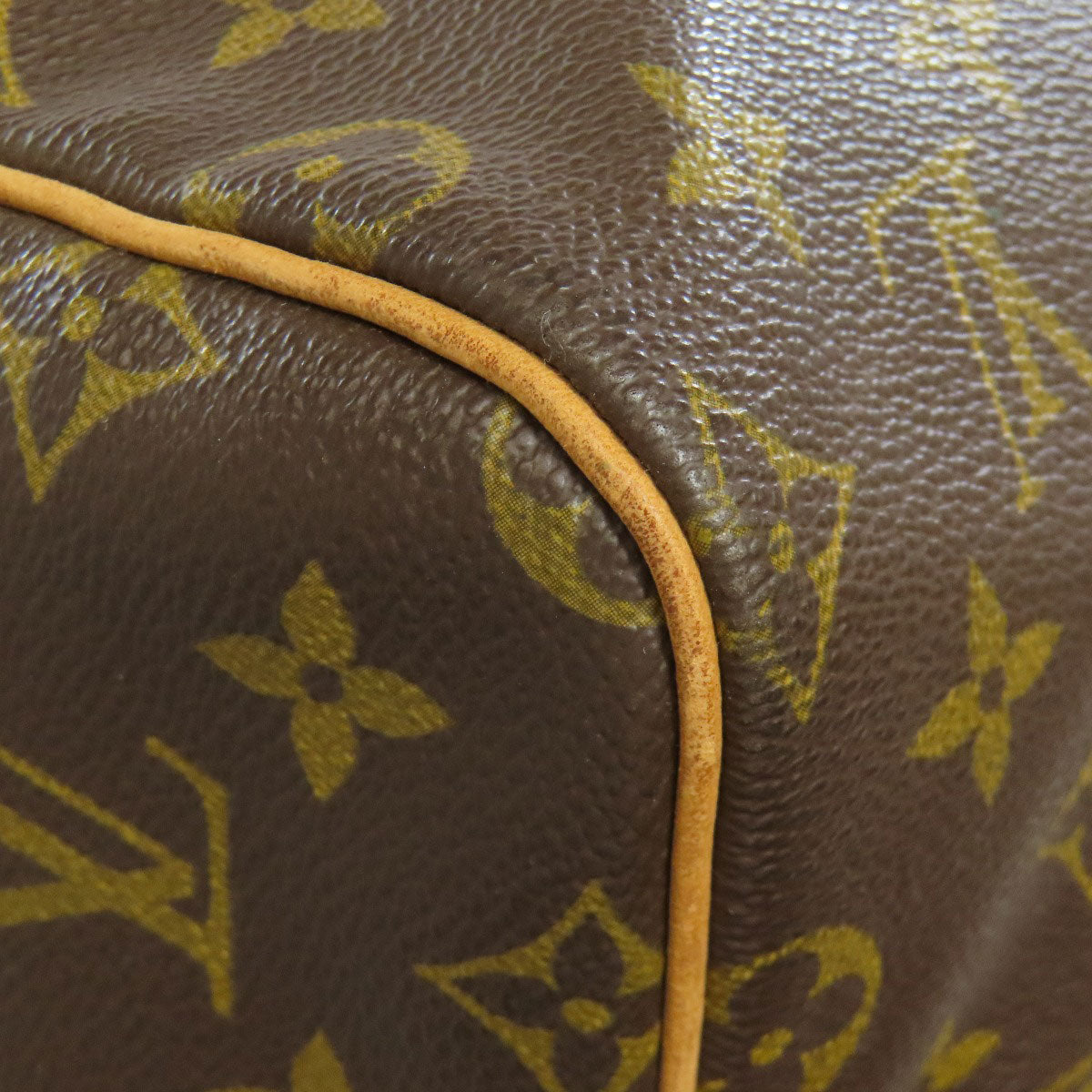 LOUIS VUITTON Boston Duffel bag M41424 Monogram canvas Brown Keepall 55 mens(Unisex) Used