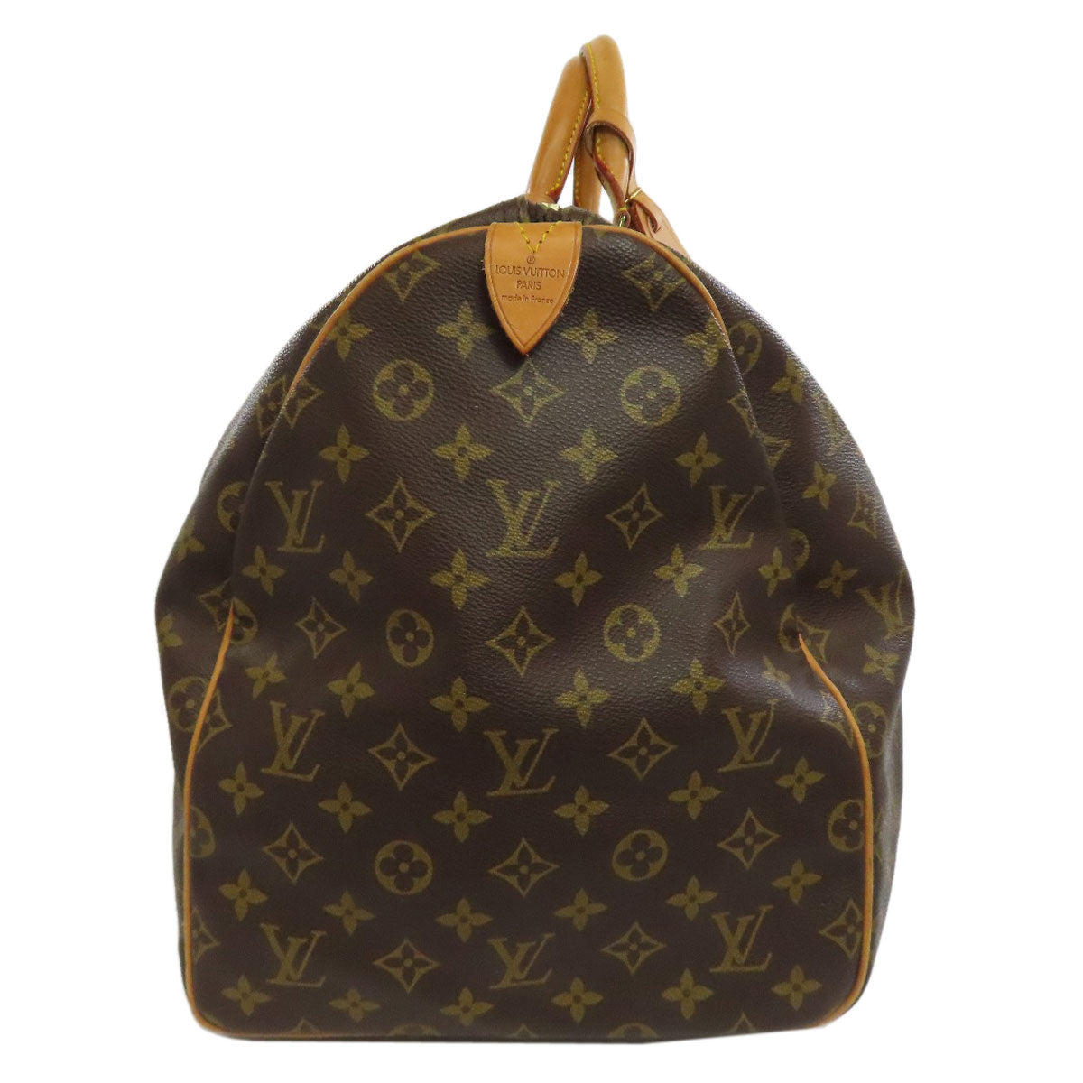 LOUIS VUITTON Boston Duffel bag M41424 Monogram canvas Brown Keepall 55 mens(Unisex) Used