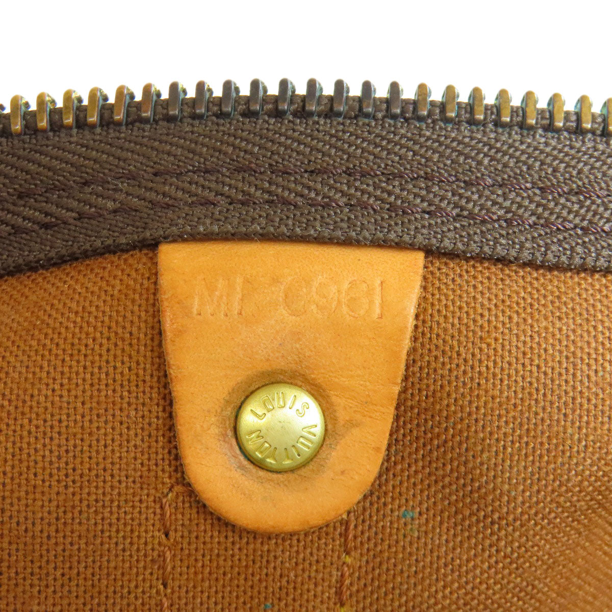 LOUIS VUITTON Boston Duffel bag M41424 Monogram canvas Brown Keepall 55 mens(Unisex) Used