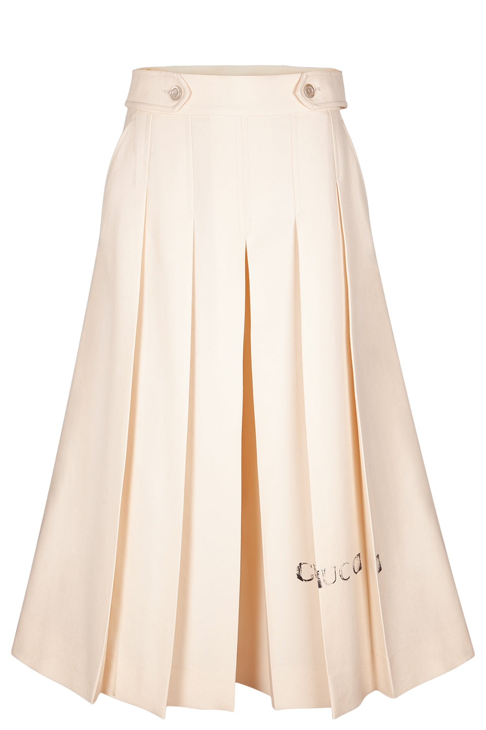 GUCCI Culotte Pants Off-White