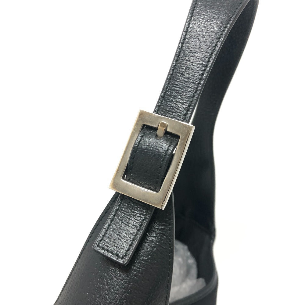 GUCCI Shoulder Bag 001・3306 Nylon, Leather black Jackie