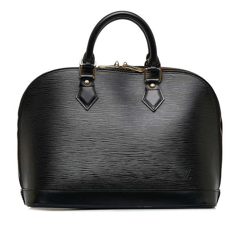Louis Vuitton Epic Alma Handbag M52142 Noir Black Leather  Louis Vuitton