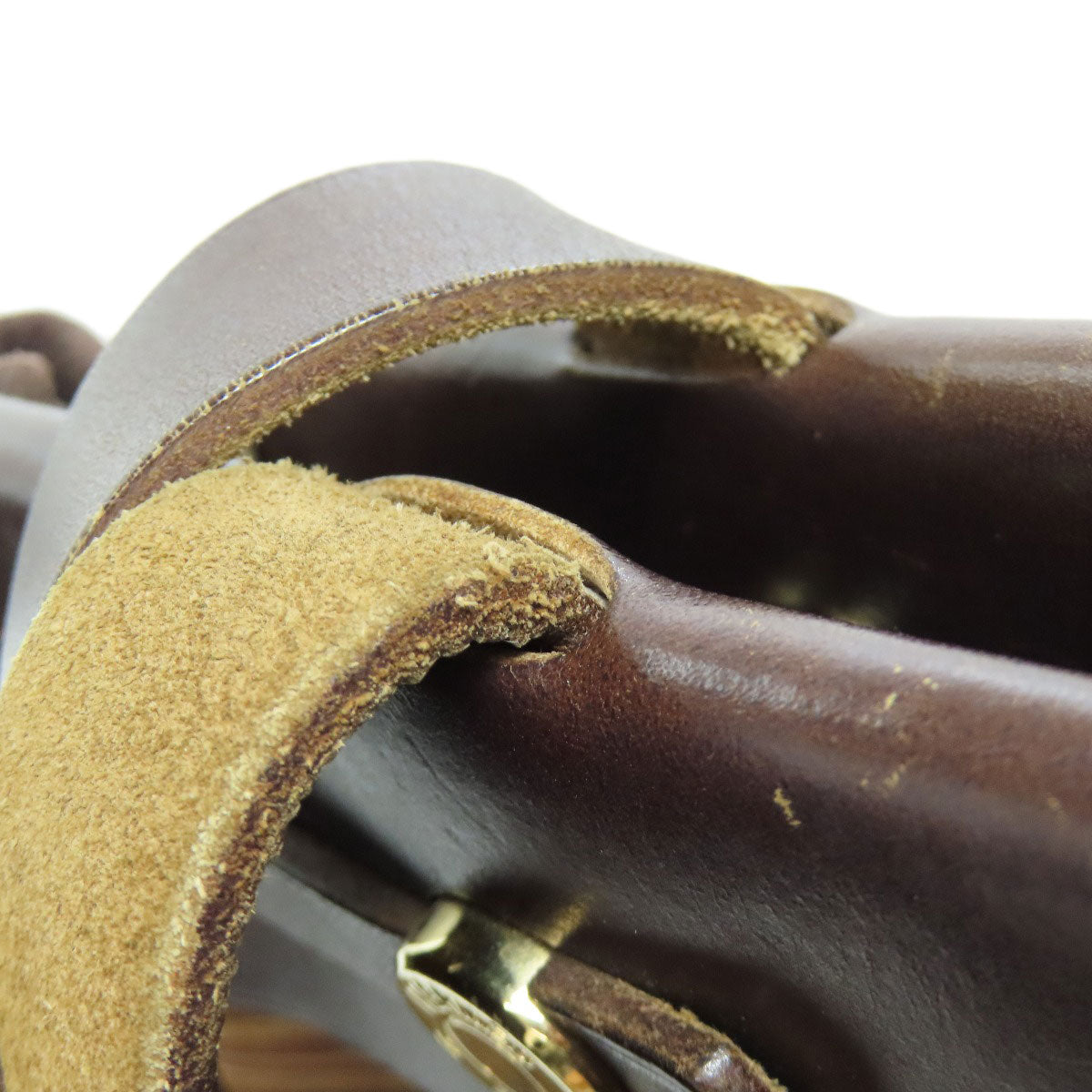 HERMES Tote Bag Vibrato Brown Herbag Cabus