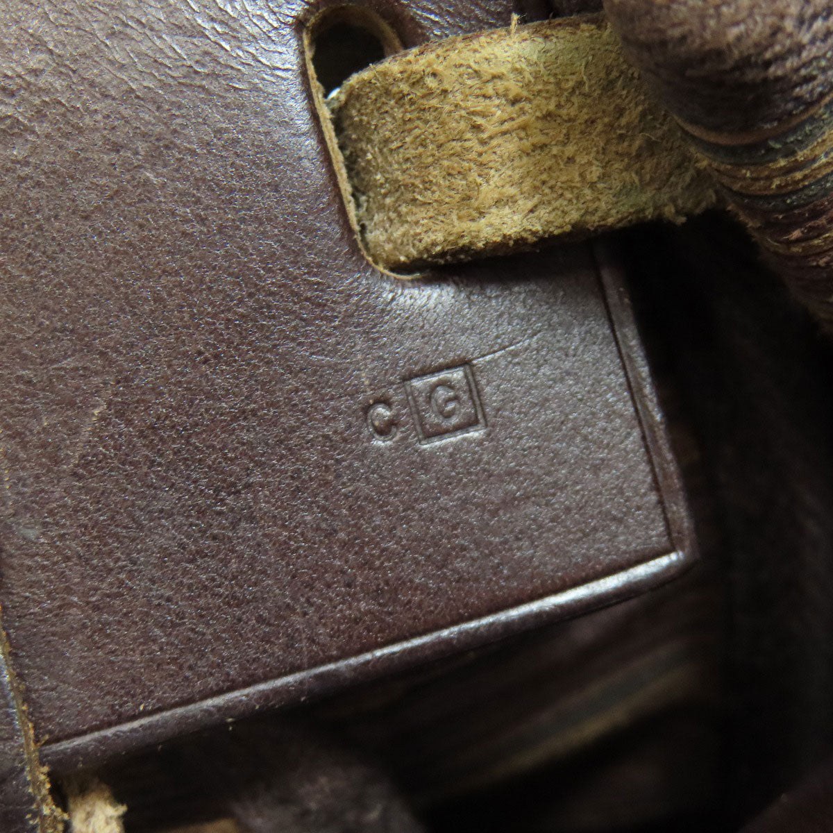HERMES Tote Bag Vibrato Brown Herbag Cabus