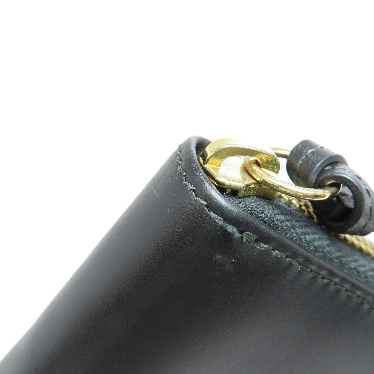 GUCCI Long Wallet Purse 453393 leather black Jumbo GG Women Used
