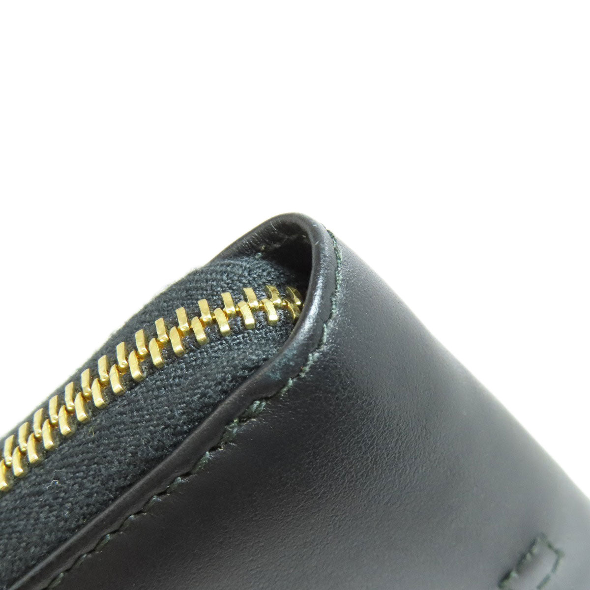 GUCCI Long Wallet Purse 453393 leather black Jumbo GG Women Used
