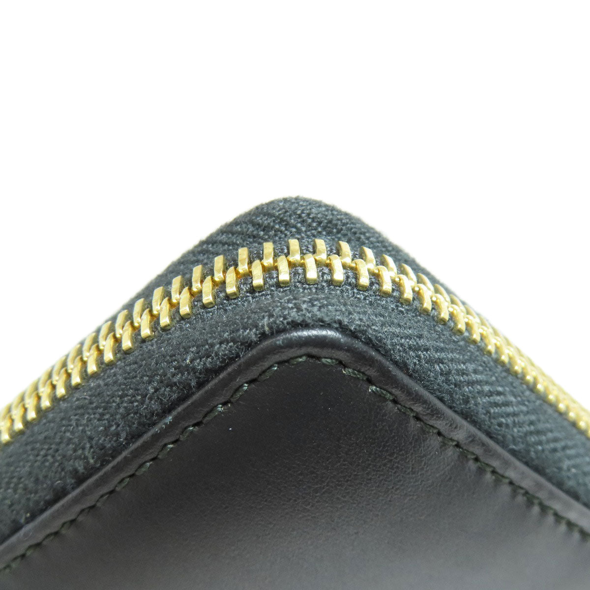 GUCCI Long Wallet Purse 453393 leather black Jumbo GG Women Used