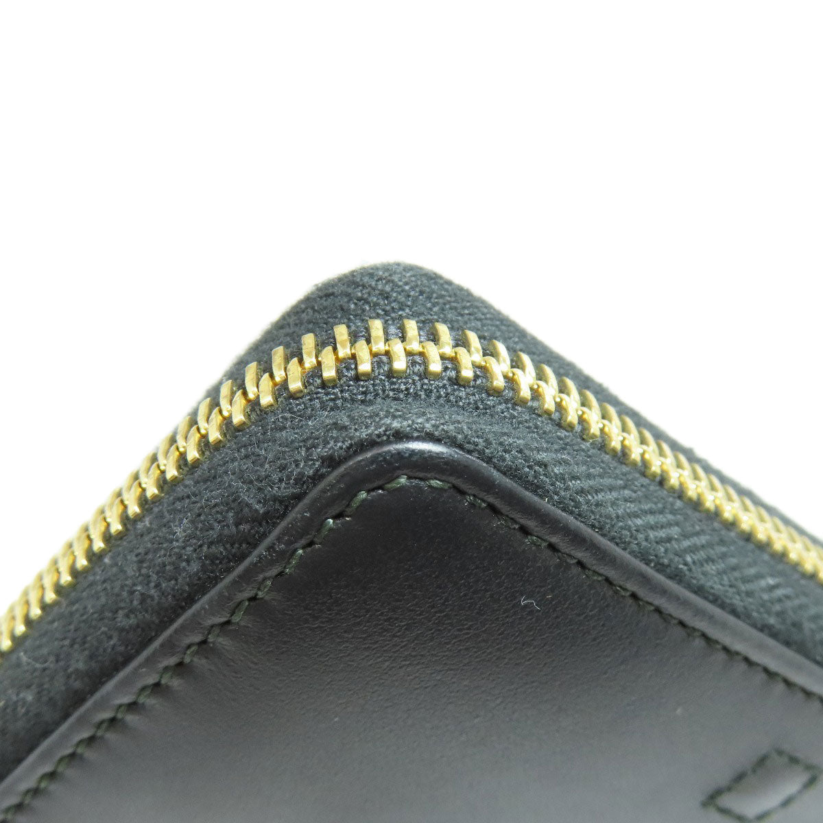 GUCCI Long Wallet Purse 453393 leather black Jumbo GG Women Used