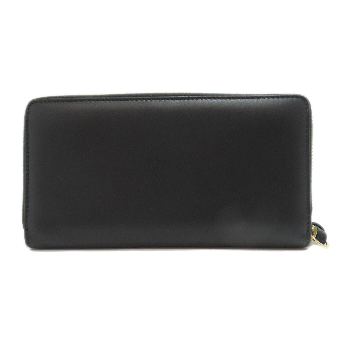 GUCCI Long Wallet Purse 453393 leather black Jumbo GG Women Used