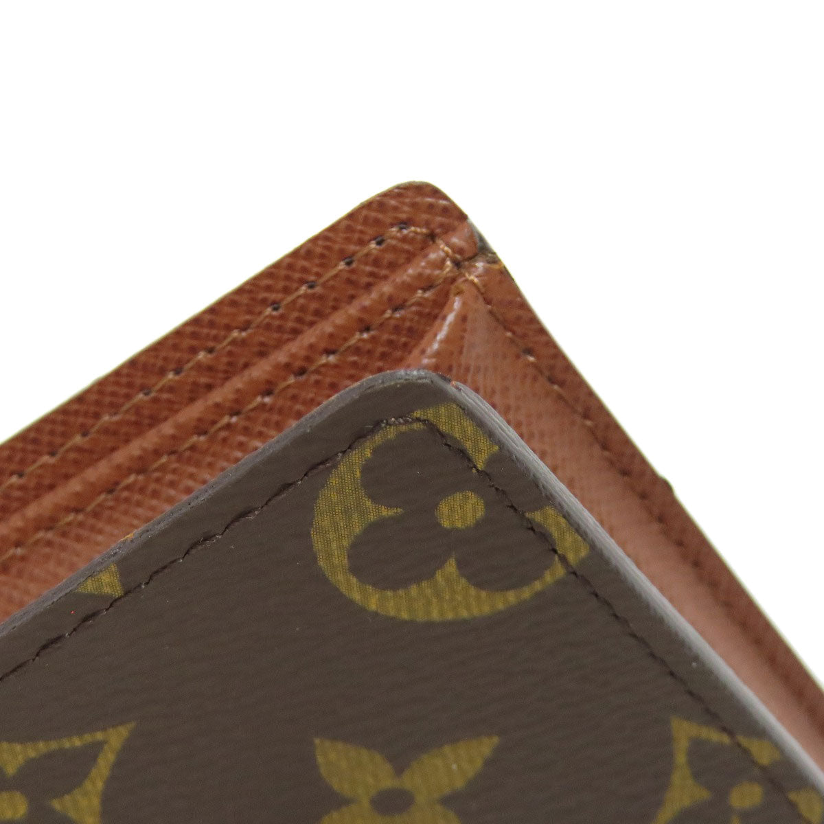 LOUIS VUITTON Bifold Wallet M60045 Monogram canvas Brown Portefeuille Magellan Women Used