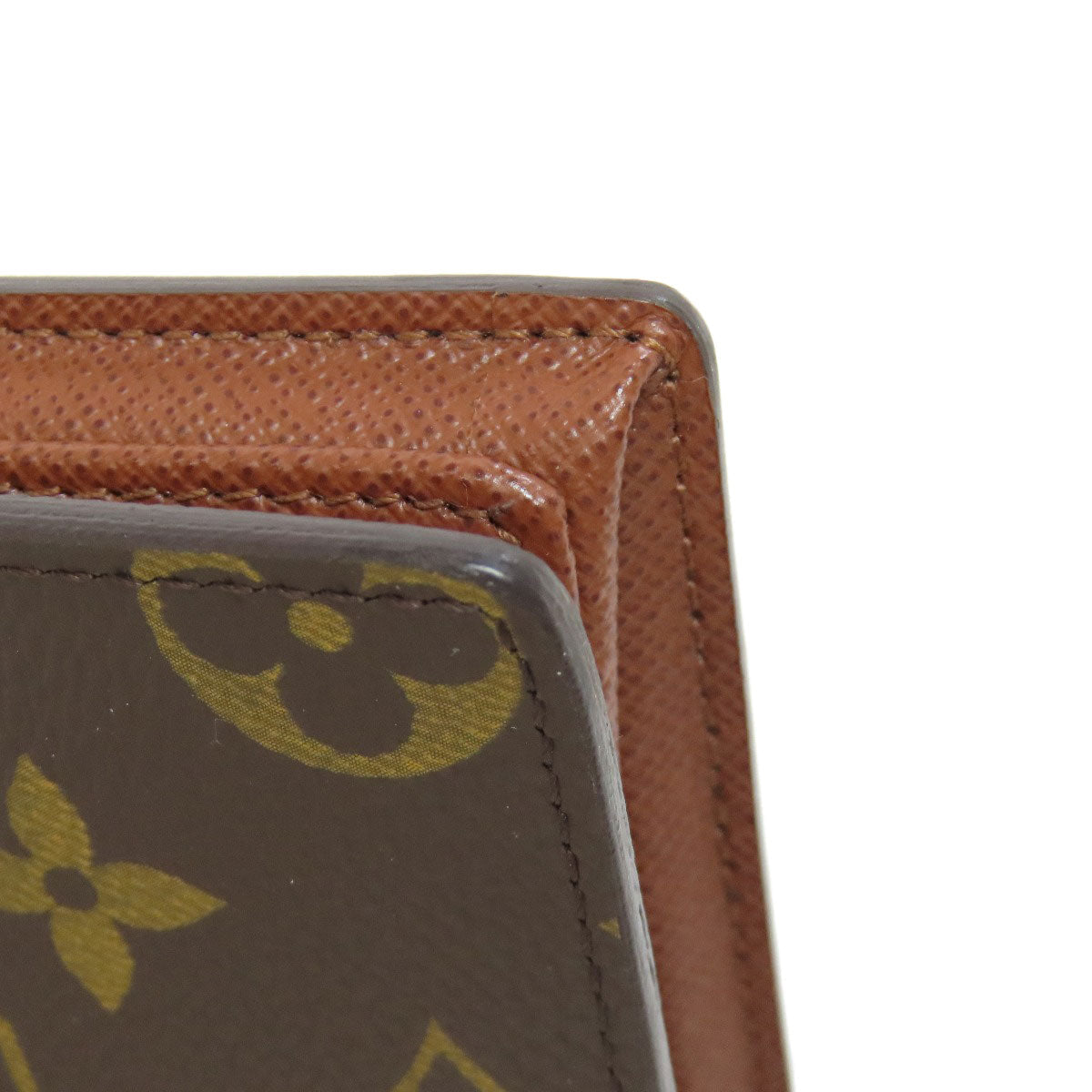 LOUIS VUITTON Bifold Wallet M60045 Monogram canvas Brown Portefeuille Magellan Women Used